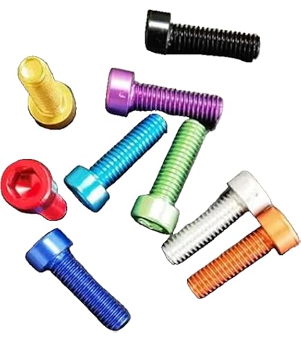 M5 Aluminium Linsenkopfschrauben Innensechskant Linsenkopf Alu Eloxiert Schraube M5 Aluminium Linsenkopfschrauben Innensechskant Linsenkopf Alu Eloxiert Schraube