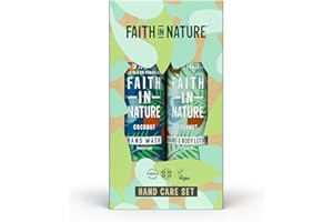 Faith In Nature Set Regalo Naturale al Cocco, Vegano e Non Testato su Animali, Senza SLS e Parabeni, 2 x 400ml