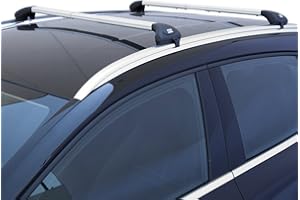 Fabbri - AW67/3008 - Barras de portaequipajes integrado de aluminio, para coche a partir de 2016