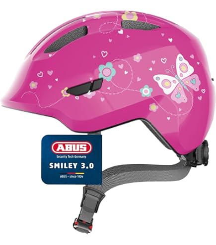 ABUS Smiley 3.0 Kids Helmet - Bicycle Helmet with Deep Cut, Child-friendly Designs and Space for Braid for Girls and Boys (Bright Yellow, Medium) : Amazon.com.be: Sports & Outdoors ABUS Smiley 3.0 Kids Helmet - Bicycle Helmet with Deep Cut, Child-friendly Designs and Space for Braid for Girls and Boys (Bright Yellow, Medium) : Amazon.com.be: Sports & Outdoors