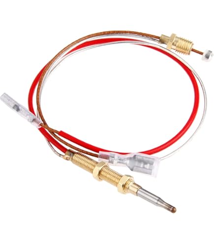 Kit Da 2 Interruttori Di Accensione A Impulsi Per Stufa A Gas Esterna, Con Tappo Rosso E Molla, Per Patio E Giardino