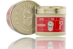 Bandido Aqua Wax Nr.7 Cera para el cabello, rojo 125ml