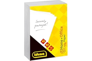 ‎IDENA Idena 10547 - Kopierpapier A5, 500 Blatt, weiß, Papierqualität 80g/m², für den täglichen Gebrauch, zum Drucken, Kopieren und Faxen, geeignet für Laser & Inkjet