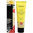 QUENCH BOTANICS Quench Vitamin C 2-in-1 Scrub and Clay Mask | Korean Face Mask with for Glowing Skin | Exfoliates & Brightens | Lightens Dark Spots & Refines Skin Texture | Made in Korea (50ml)