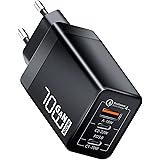 Caricatore USB C 70W, PD3.0 GaN Caricabatterie Rapido Tipo C Alimentatore 3 Porte per MacBook Pro/Air, Dell XPS 15, iPhone 15