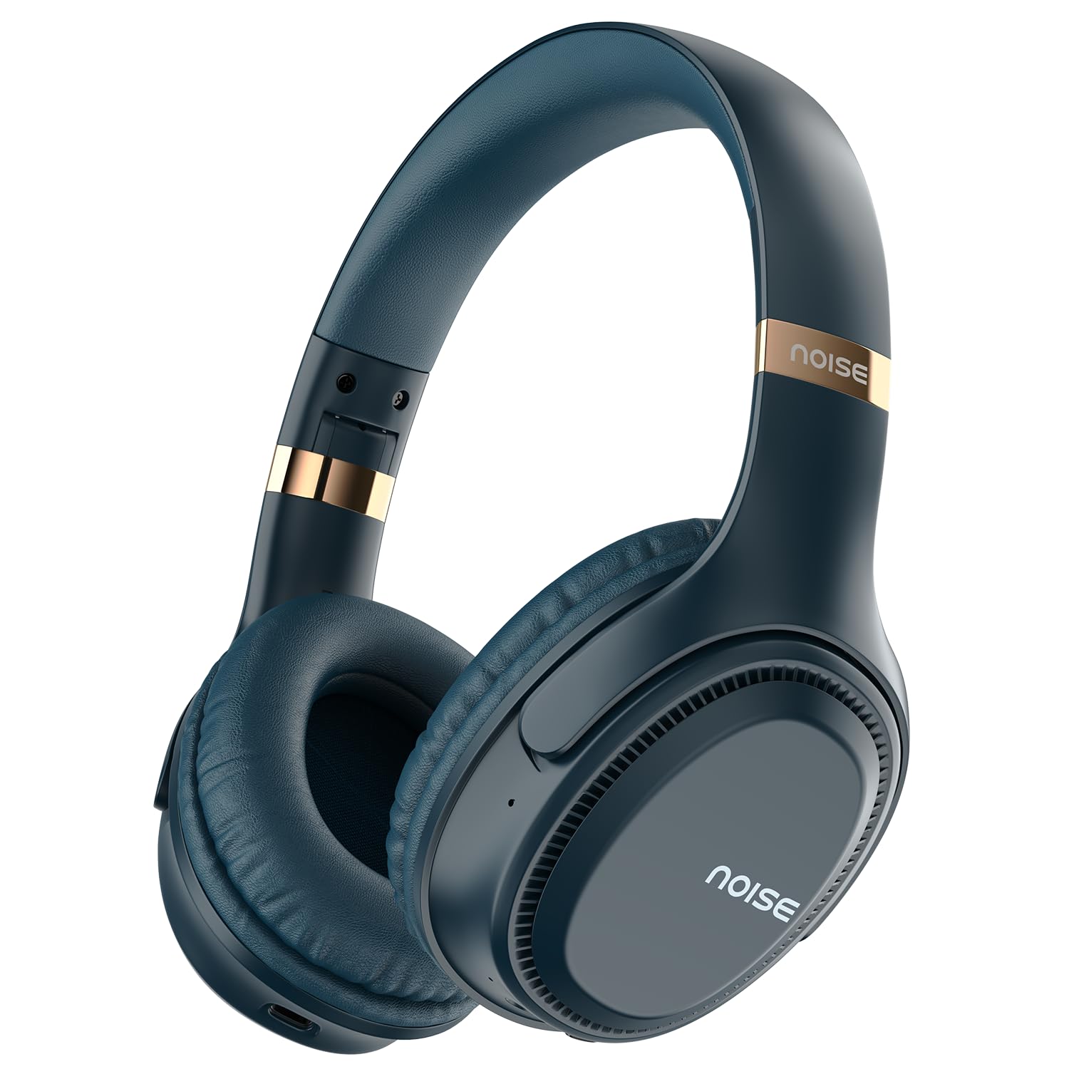 Noise Airwave Max 3 Bluetooth On-Ear Headphones with 70H Playtime, 40mm Driver, Low Latency(up to 45ms),Dual Pairing, BT v5.3 (Midnight Blue)