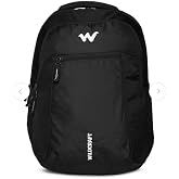 Wildcraft Polyester 34 Liters Multi-Colour Casual Standard 4 Compartment Backpack (Black) (Medium Size)