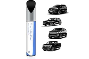 PARTS4EV UM Agate Black Metallic Lackstift Kompatibel mit Ford Exakte Übereinstimmung für Chips und Kratzer