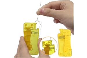 XINXINYU Automatic Needle Threader - Auto Needle Threaders Needle Threader Tool for Hand Sewing, Easy Threader, Needle Threaders Hand Sewing for Mending Clothes Embroidery Floss (1PC)