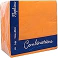 Combinations Orange Napkins 2ply 100 Pieces For Parties/Events/Dinners/Home