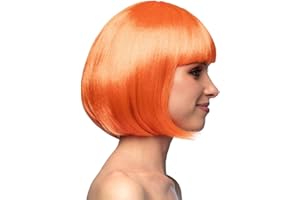 Boland - Perruque cabaret, mi-longue, bob avec franges, cheveux synthétiques, coiffure, fête à thème, carnaval, soirée déguisée, costume