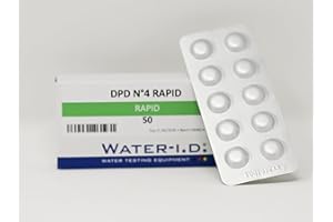 Testallwater DPD No.4 Rapid Tablets, Multicolor