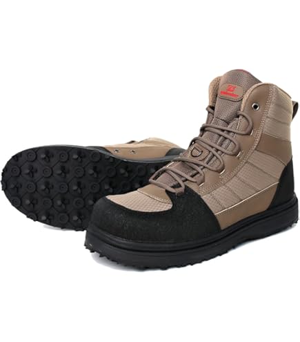 Scarponi Da Pesca Hellbender Uomo - Con Suola In Feltro O Cleated - Impermeabili E Leggeri