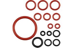 KODWIS Kit de Mantenimiento de Junta, 15 Piezas Junta Kit de Mantenimiento Juntas Tóricas Compatible con Saeco Philips Spidem Gaggia para Válvula de Soporte Boquilla de Salida Válvula de Salida