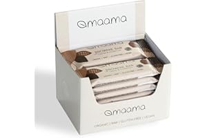 MAAMA, Barretta di frutta con Nocciole e Cacao Bio - Snack Sano e Goloso - Biologica, Vegan, Senza Zuccheri Aggiunti e Senza Glutine - Confezione da 14 barrette da 35g ciascuna