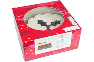 GENERIC M&S Top Iced Fruit Cake - All butter Fruit Cake with Plump Vine Fruits 920g