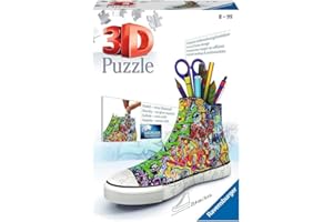RAVENSBURGER Sneaker Graffiti Style 3D Sonderformen: Erlebe Puzzeln in der 3. Dimension
