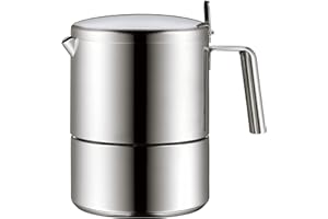 WMF Kult Espresso Maker for 6 Cups, Silver
