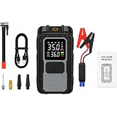 Kablosuz Lastik Şişirme Kompres&ouml;r&uuml; ve Ak&uuml; Takviye Cihazı 800A, 8000mAh Powerbank, Dijital Ekranlı Hava Pompası, Ara&ccedil; Motosikl