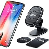 GETIHU Car Phone Holder, 360° Dashboard Mobile Phone Holders for Cars, Universal Magnetic Car Phone Mount GPS…