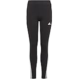 adidas - Essentials 3-Stripes Cotton Leggings, Leggings Bambine e Ragazze