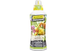 Algoflash NATURASOL Engrais Liquide Agrumes et Plantes Méditerranéennes, 500 mL, UAB, ALBIOGRU500