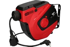 KS Tools 150.4217 Verkstad-kabelvinda, 15m, 1,5mm²