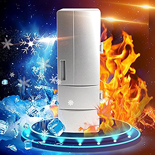 USB Kühlschrank,Portable Mini Getränke Getränk Dosen Kühler / Wärmer Büro Kühlschrank Für zu Hause, Laptop, PC oder Auto - 6