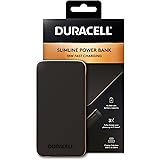 Duracell Power Bank 10.000mAh | Caricatore portatile a ricarica rapida con USB-C + USB-A | Compatibile con iPhone, iPad, Sams