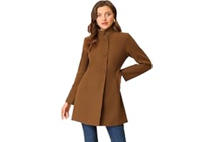 Allegra K Regular Caban Donna