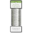 FloraCraft 26 Gauge Floral Wire 270 Feet Bright Silver