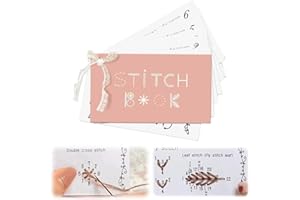 Cosmeria Kreatives Libro De Costura Mini, Fácil De Llevar con Guía Paso A Paso, Ideal para Principiantes Y Costureros Experimentados, Ideal para Llevar