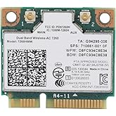 Für 7260AC 7260HMW PCI-E 2,4G/5G Dual-Band Wireless Bluetooth 4,0 Netzwerk Karte, Für Dell/für Toshiba/für Acer/für /für /für