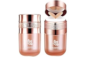 PELINUAR Schmetterlingskissen, BB Creme, Luftkissen, CC-Creme, BB-Creme, feuchtigkeitsspendender Concealer, Make-up-Basis, Grundierung, feuchtigkeitsspendender Concealer, einfach zu bedienen (natürliche Farbe)