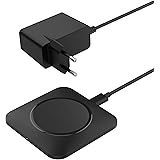 Belkin BoostCharge Pro Tappetino di ricarica wireless universale ad allineamento facile, 15 W, caricabatteria rapido per iPho