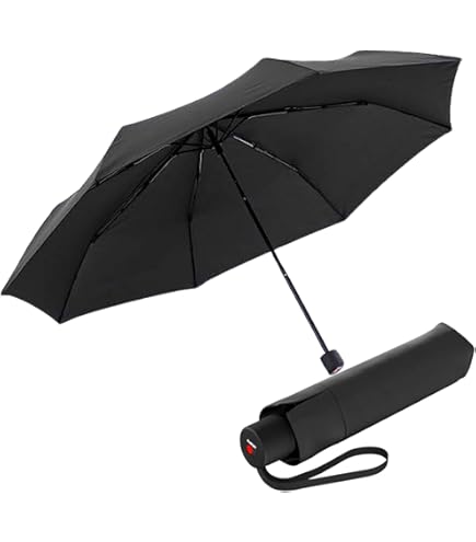 Doppler Protect Duo paraplu in Very Berry I Stevige zakparaplu I Automatisch openen/sluiten I Gemakkelijk te openen en te sluiten I Carbonsteel-technologie I Robuust en veilig bij regen en wind