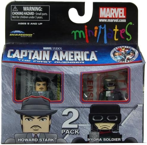 Marvel Minimates Series 40 Howard Stark &amp; Hydra Soldier