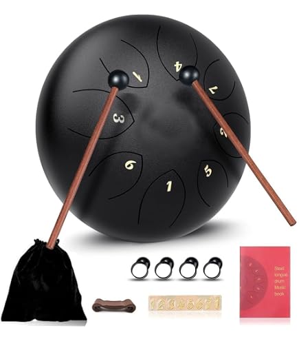 GUDA DRUM Freezbee with Premium design and Soft Rope Decoration