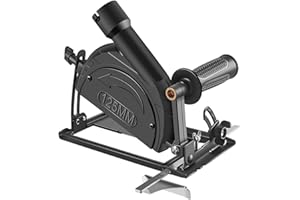 KYAOAYO Soporte para amoladora angular, 100-125 mm, soporte de separación para amoladora angular, profundidad de corte 0-45, soporte de amoladora angular de 0 ~ 40 mm, soporte fijo universal ajustable,