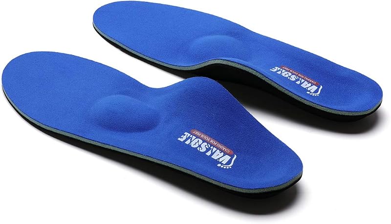 VALSOLE Orthopädische Einlegesohlen Für Damen & Herren Hohe Fußstütze Weiche Funktionelle schuheinlagen Insert für Plattfüße, Plantar Fasciitis, Fußschmerz