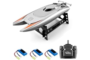 Goolsky RC łodzie dla dzieci dorosłych 25 km/h szybka łódź wyścigowa 2 kanały zdalnie sterowane łodzie