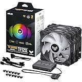 ASUS TUF Gaming TF120 ARGB Ventola Per Case, 120mm, Avanzato Cuscinetto Fluidodinamico (FDB), Illuminazione ARGB Aura Sync, C