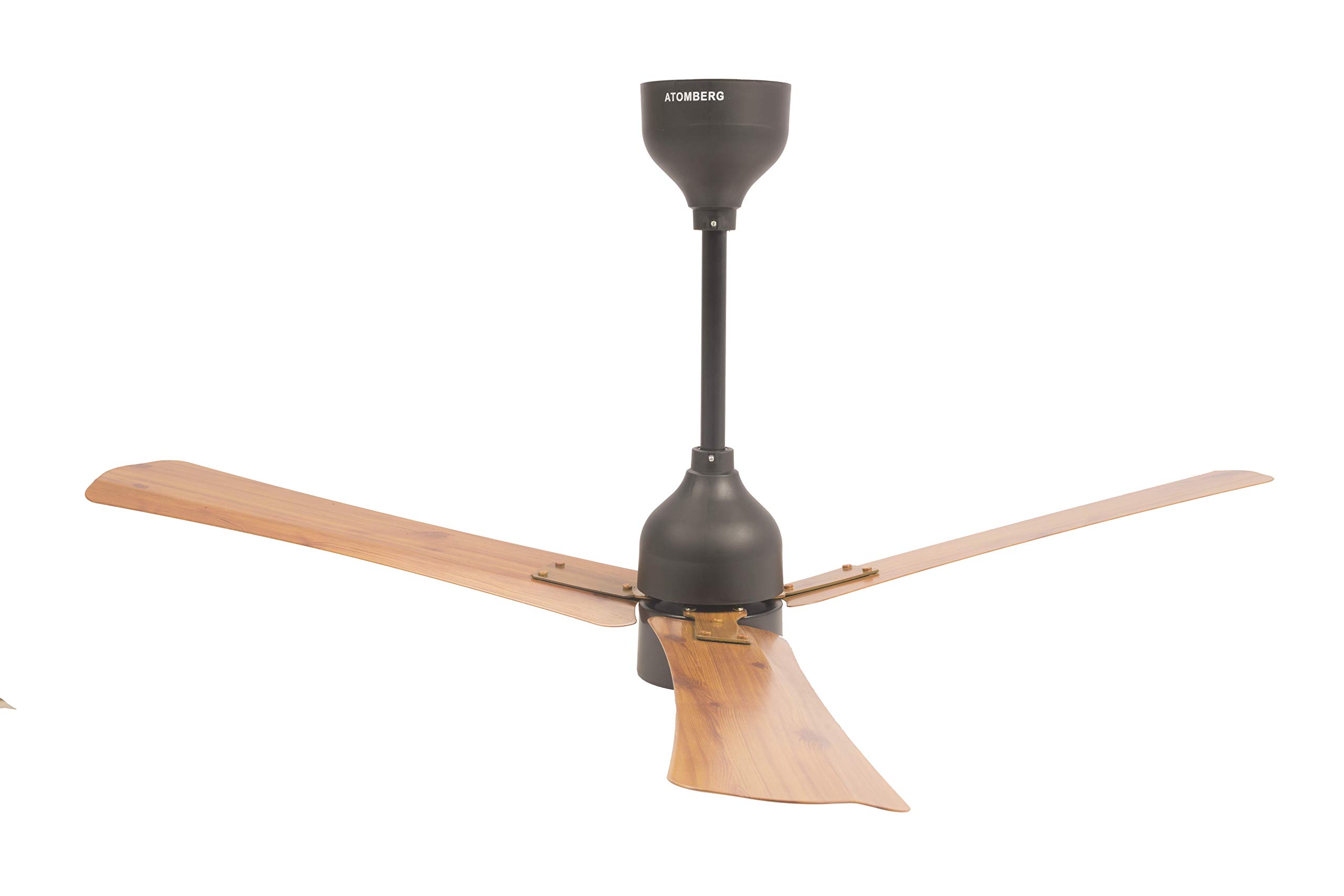 atomberg Renesa+ 1200mm BLDC Ceiling Fan with Remote Control | BEE 5 star Rated Energy Efficient Ceiling Fan | High Air Delivery with LED Indicators | 2+1 Year Warranty (Golden Oakwood) - Image 5