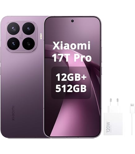 XIAOMI 17T Pro 12+512GB, Telephoto Lens 5X up to 120X Zoom, 6.83