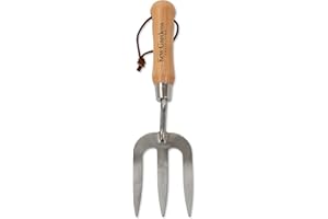 Spear & Jackson 3060KEW Kew Gardens Collection Neverbend Stainless Weedfork, Blue