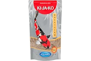 KI-JA-KO Wheatgerm - Nourriture pour carpes koï 3 kg / 6 mm. Nourriture pour koï avec Une teneur élevée en germes de blé, idéale pour l'alimentation au Printemps et en Automne.