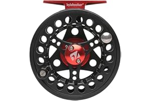 Kylebooker Mulinello da pesca a mosca grande pergolato con corpo in alluminio mulinello a mosca 3/4wt 5/6wt 7/8wt