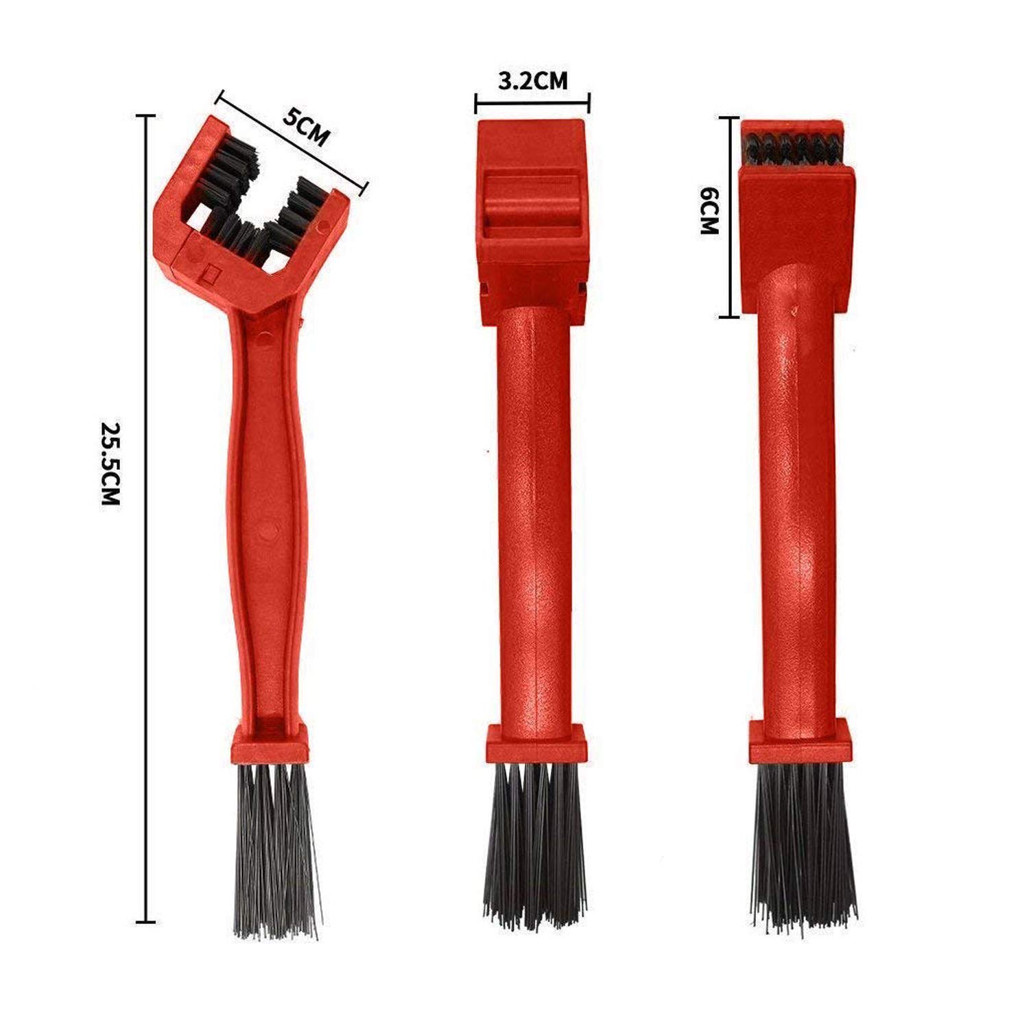 E-COSMOS Multipurpose Cycle Motorcycle Bike Chain Cleaner Brush - Image 4