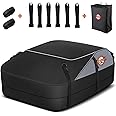 Sailnovo Roof Box Roof Bag 580L/20 Cubic Waterproof Car Roof Bag with 6 Door hooks, Soft-Shell Large Roof Cargo Carrier Bags for Cars without/with Roof Bars/Rack/Rails