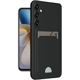 Samsung Galaxy A55 İle Uyumlu Kılıf Kelvin Kartvizitli Silikon (siyah)